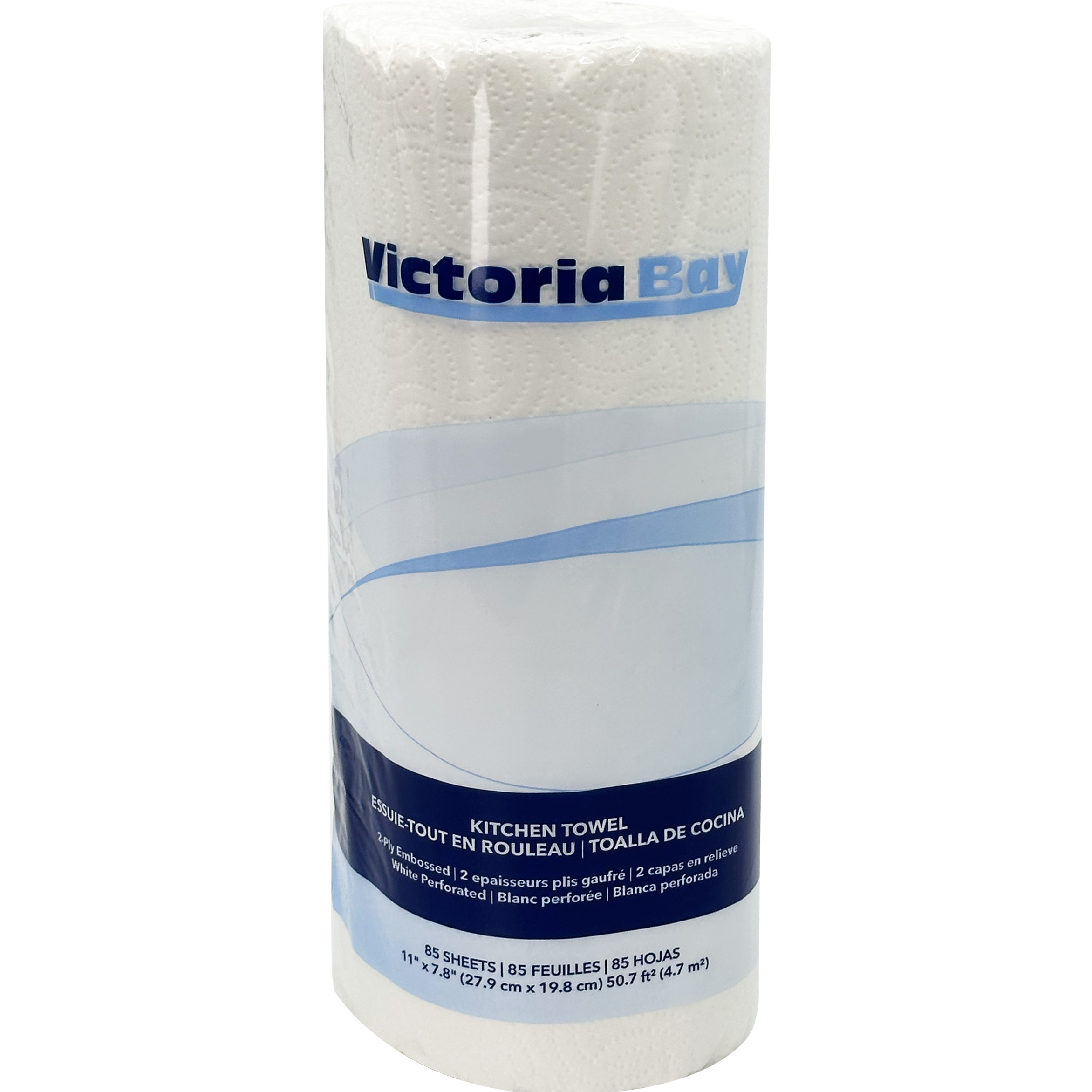 Imperial Dade East Central VIC BAY 2PLY Kitchen Towel White 30/85CT/CS